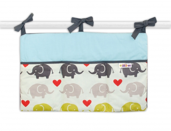 Baby Nellys Praktický kapsář na postýlku - Be Love Retro - č. 23 Baby Nellys