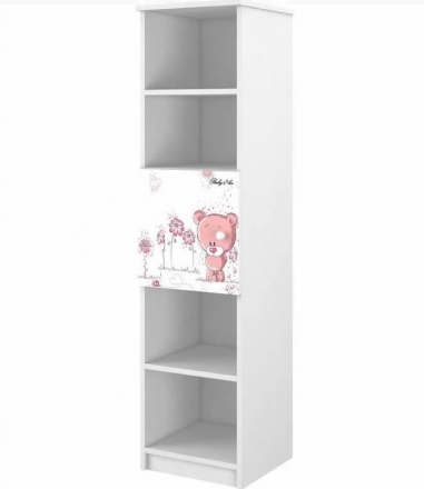 BabyBoo Regál - Medvídek STYDLÍN růžový