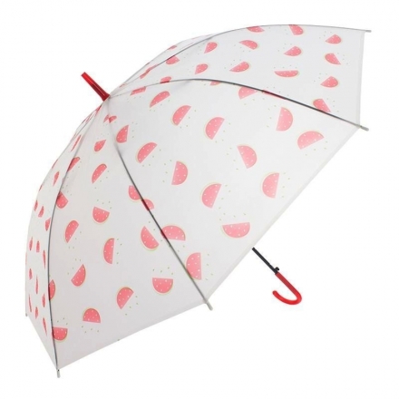 Dětský holový deštník Meloun - červený, Tulimi