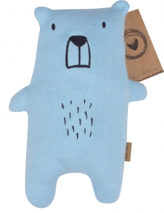 Mazlíček, hračka pro miminka Z&amp;Z Mini Bear 26 cm, modrý