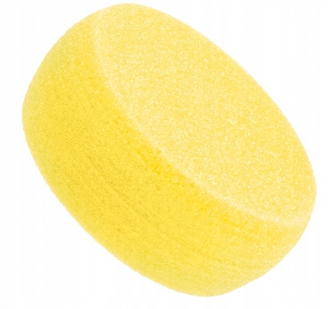 Dětská houbička na mytí, Akuku - žlutá