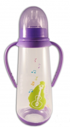 Lahvička Akuku 250ml - lila akuku