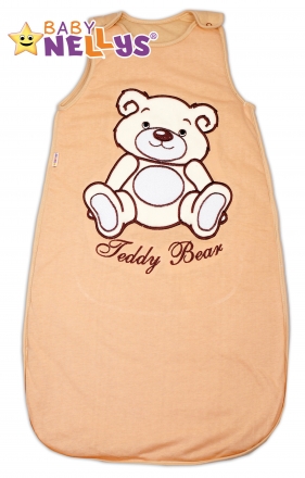 Spací vak Teddy Bear Baby Nellys - hnědý vel. 1+