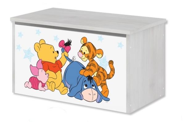 BabyBoo Box na hračky, truhla Disney - Medvídek PÚ Baby, D19