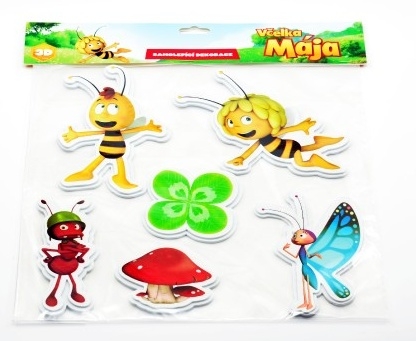 Teddies Včelka Mája Čtyřlístek pěnová dekorace TEDDIES