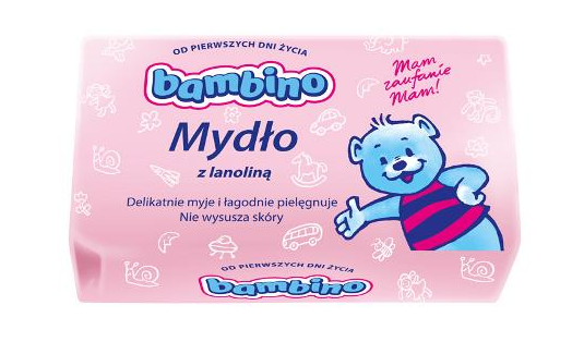 NIVEA Dětské mýdlo BAMBINO s lanolínem 90g - 1ks