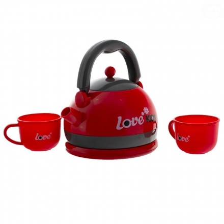 Euro Baby Dětský čajový set - červený EURO BABY