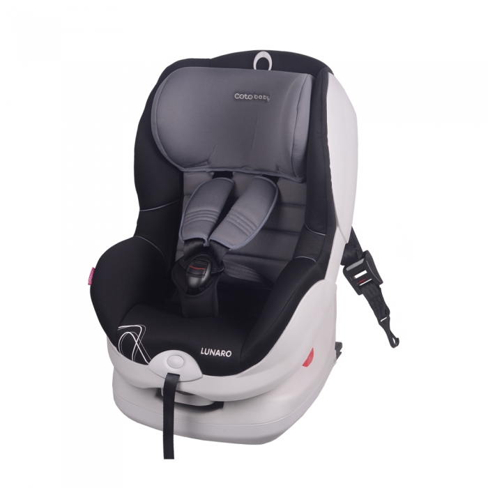 Autosedačka LUNARO 2016 Isofix - 9-18 kg - šedá/černá