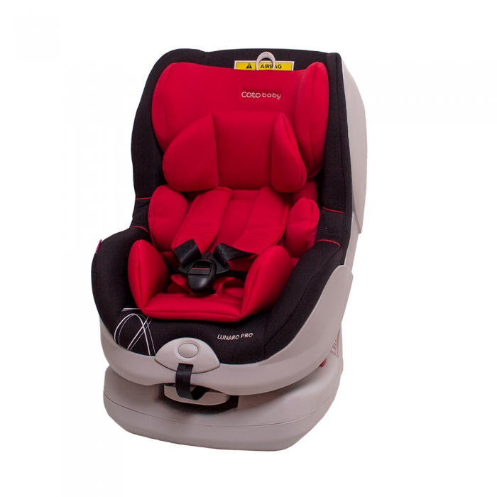 Autosedačka LUNARO PRO Isofix - 0-18 kg - barva červená