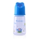 Kojenecká lahvička Lorelli 125 ML s víkem ve tvaru zvířete BLUE
