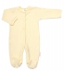 Praktická 5-dílná žebrovaná soupravička do porodnice Baby Nellys BOY, žlutá, vel. 68