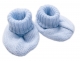 Pletené botičky/capáčky STAR Hand Made Baby Nellys, modré