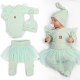 Rostoucí souprava 3D Lux, Sweet Angel - mátová, 68/74