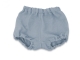 Mušelínové kraťasky NATURE - jeans, vel. S, 0-12m