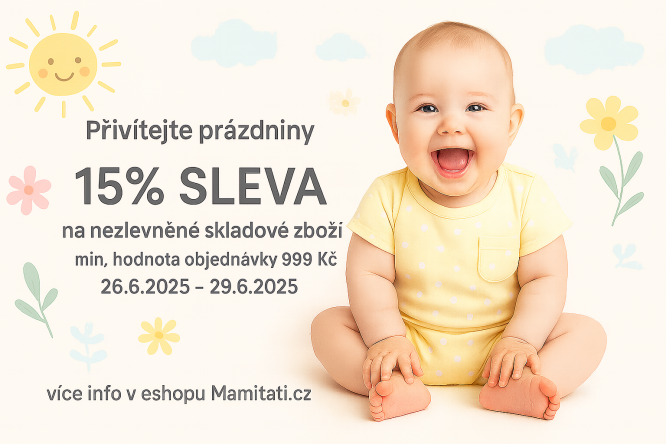 Přivítejme prázdniny stylovou slevou 15%